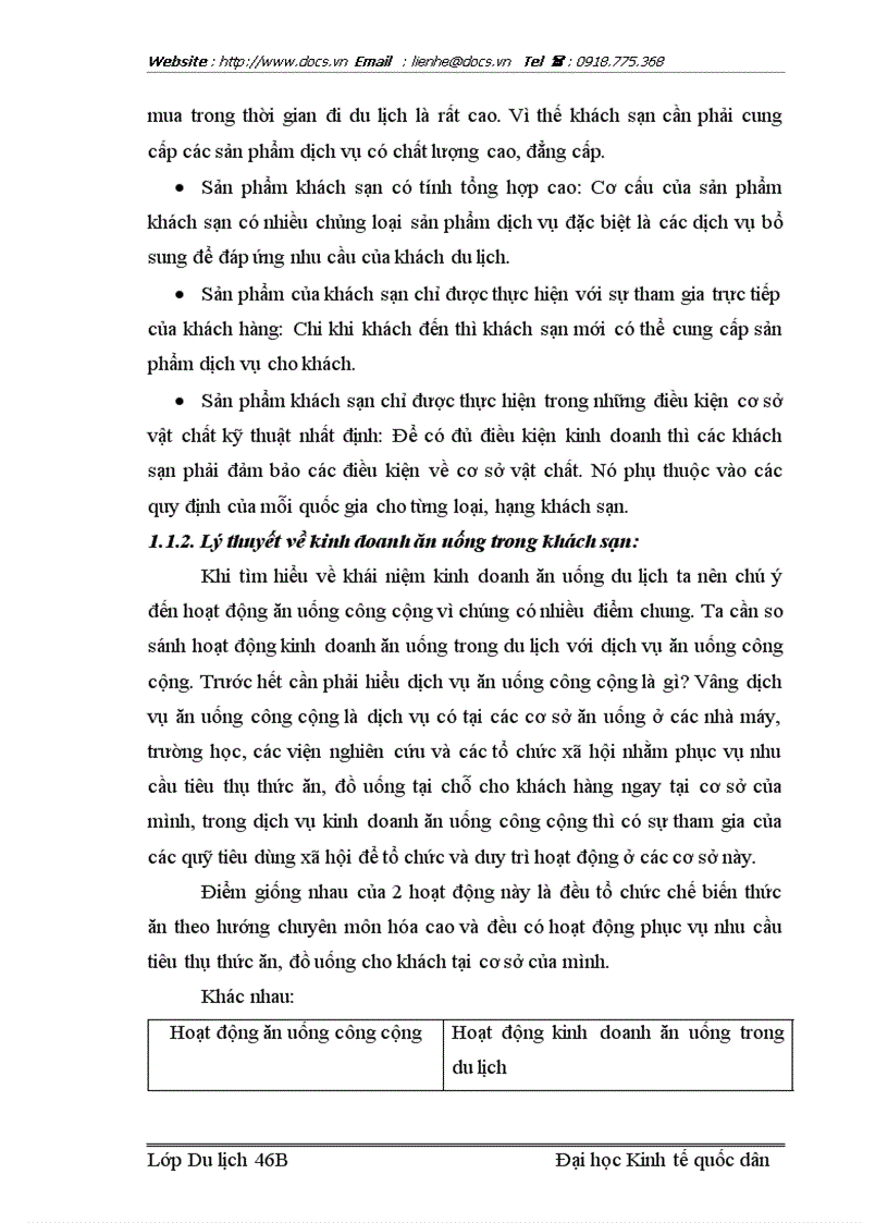 image for page Các giải pháp Marketing nhằm tăng cường thu hút khách sử dụng dịch vụ ăn uống của nhà hàng khách sạn Bảo Sơn