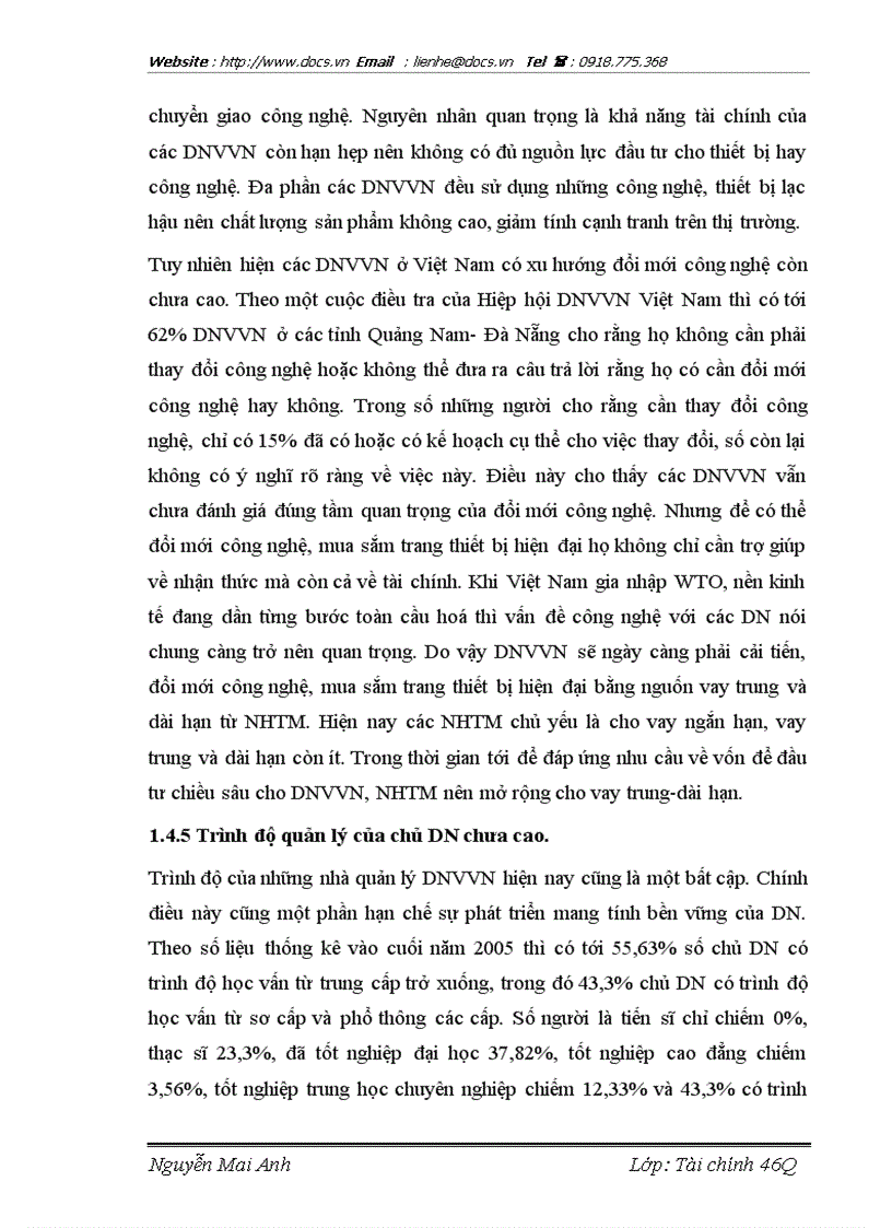 image for page Mở rộng hoạt động cho vay đối với DNVVN tại Techcombank