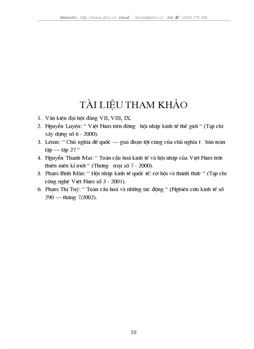 image for page Hội nhập kinh tế quốc tế và những thách thức đối với Việt Nam