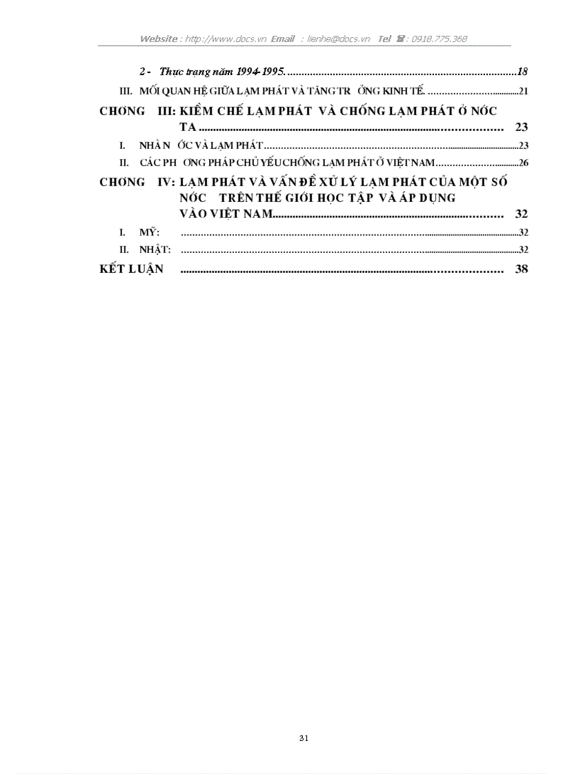 image for page Kiềm Chế lạm phát chống lạm phát ở nước ta