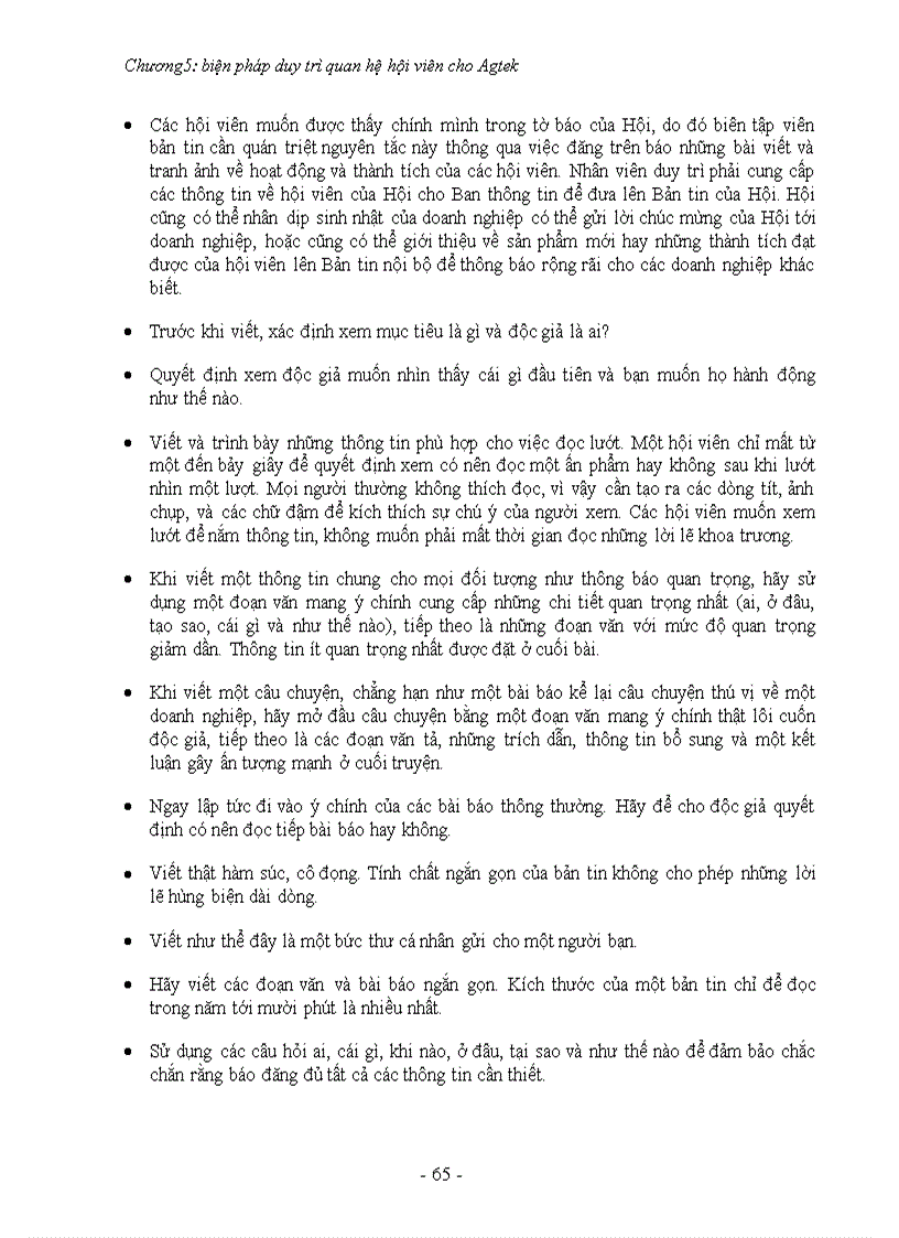 image for page Biện pháp duy trì quan hệ hội viên cho hội dệt may thêu đan tp hcm