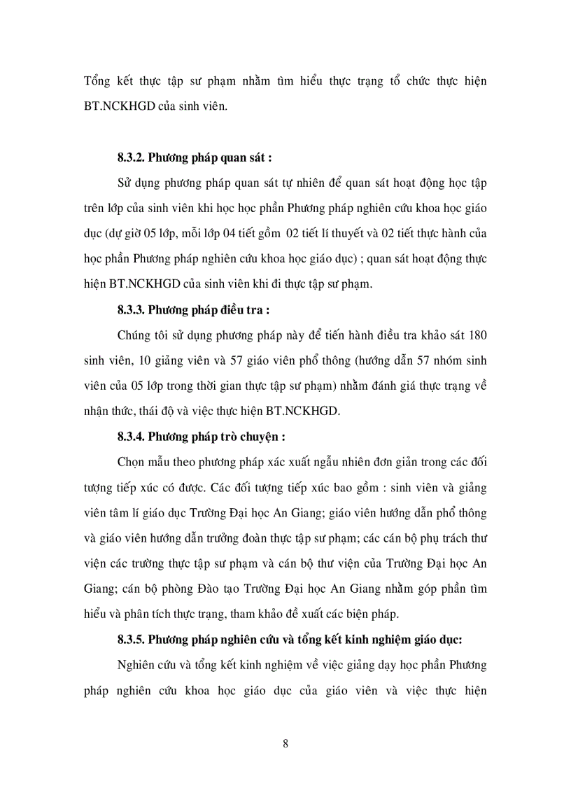 image for page Biện Pháp Nâng Cao Chất Lượng Bài Tập NCKHGD Của Sinh Viên Hệ CĐSP Tiểu Học Trường Đại Học An Giang