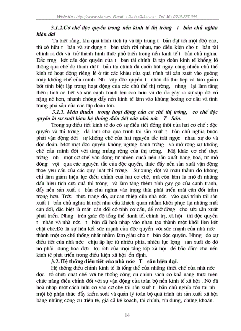 image for page Sự điều tiết kinh tế của nhà nước tư sản hiện đại