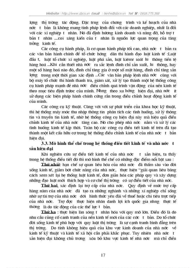 image for page Sự điều tiết kinh tế của nhà nước tư sản hiện đại