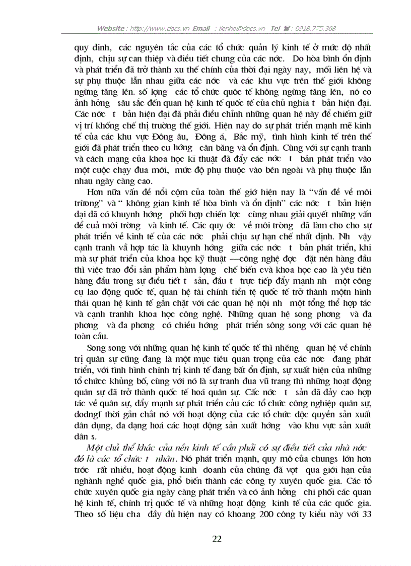 image for page Sự điều tiết kinh tế của nhà nước tư sản hiện đại