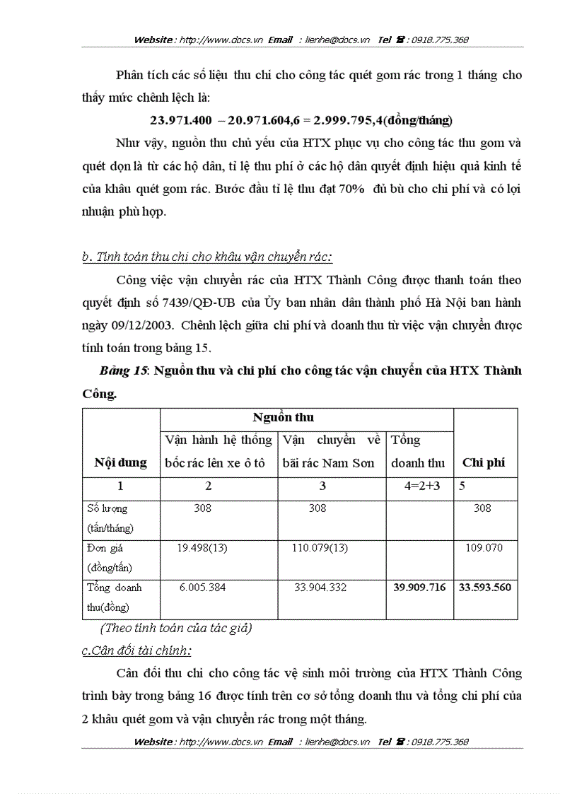 image for page Mô hình xã hội hóa công tác thu gom và vận chuyển rác thải sinh hoạt phế thải xây dựng trên địa bàn phường Khương Trung Quận Thanh Xuân HN