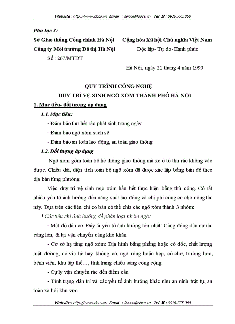 image for page Mô hình xã hội hóa công tác thu gom và vận chuyển rác thải sinh hoạt phế thải xây dựng trên địa bàn phường Khương Trung Quận Thanh Xuân HN