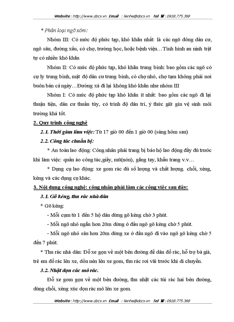 image for page Mô hình xã hội hóa công tác thu gom và vận chuyển rác thải sinh hoạt phế thải xây dựng trên địa bàn phường Khương Trung Quận Thanh Xuân HN