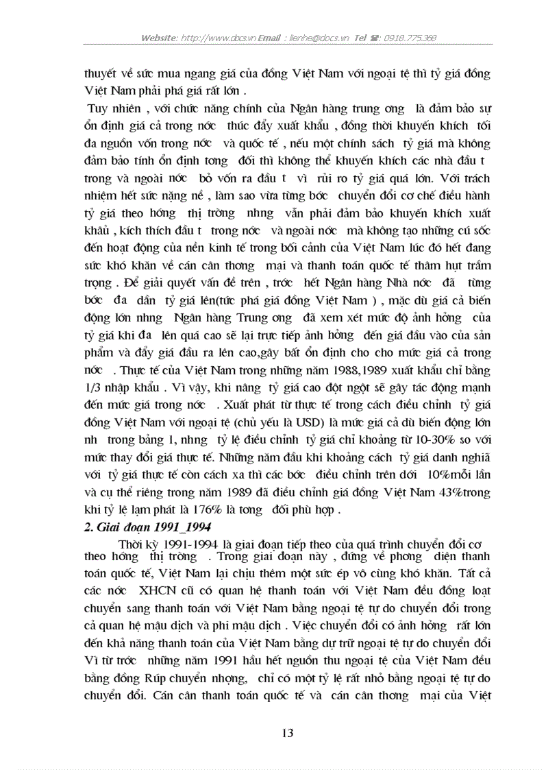 image for page Chính sách tỷ giá hối đoái những điều kiện tự do hoá tỷ giá ở VN