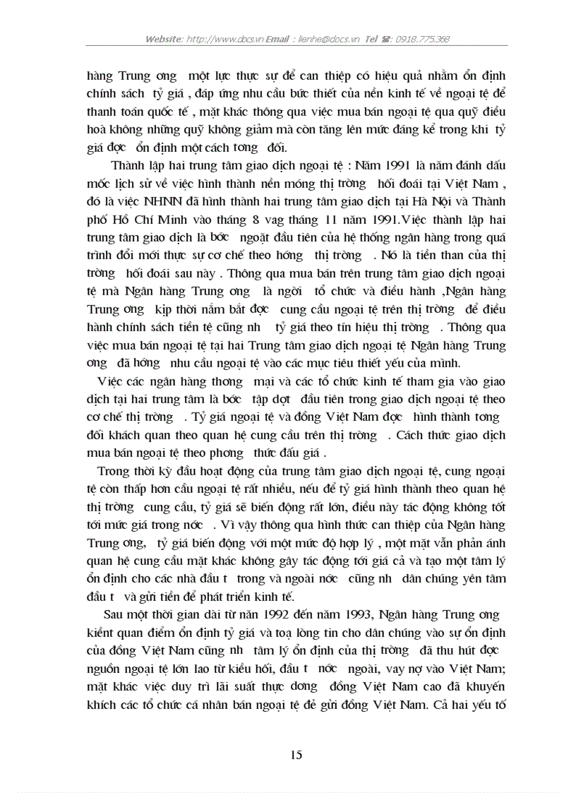 image for page Chính sách tỷ giá hối đoái những điều kiện tự do hoá tỷ giá ở VN