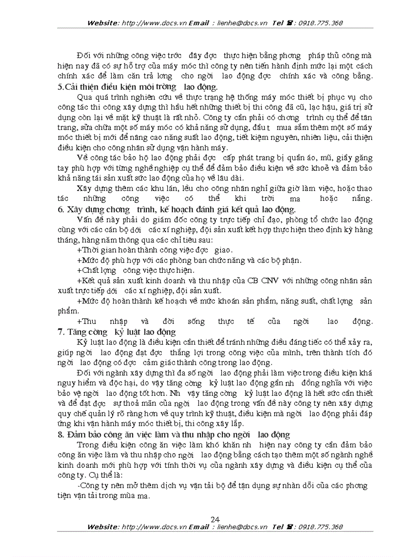 image for page Một số giải pháp nhằm nâng cao hiệu quả công tác tạo động lực cho người lao động ở công ty xây dựng số I HÀ NỘI