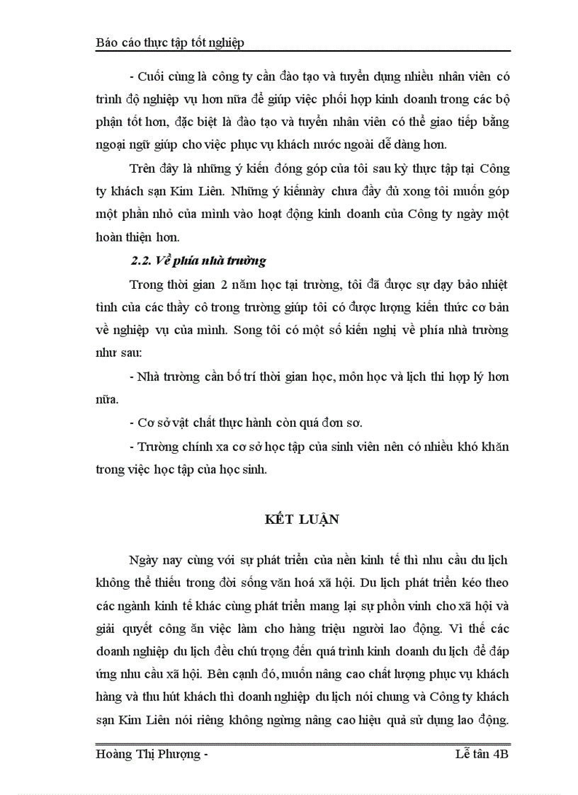 image for page Báo cáo thực tập TÌM HIỂU VỀ QUÁ TRÌNH HÌNH THÀNH PHÁT TRIỂN VÀ KINH DAONH TẠI KHÁCH SẠN KIM LIÊN