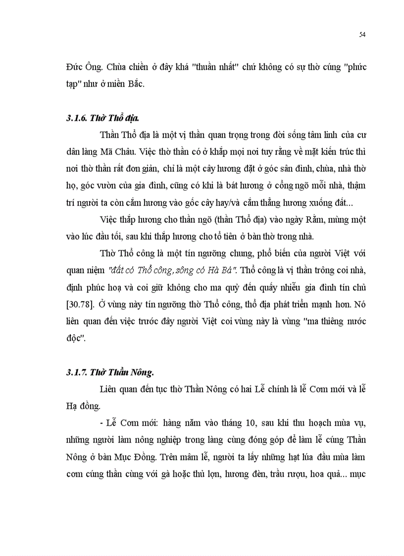 image for page Đôi nét về tín ngưỡng tôn giáo và phong tục tập quán của cư dân Mã Châu