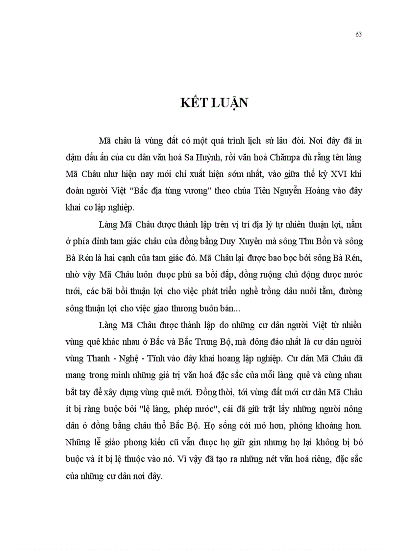 image for page Đôi nét về tín ngưỡng tôn giáo và phong tục tập quán của cư dân Mã Châu