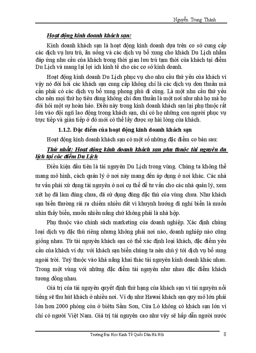 image for page Hoàn thiện công tác quản lý và sử dụng nhân lực tại khách sạn Dân Chủ