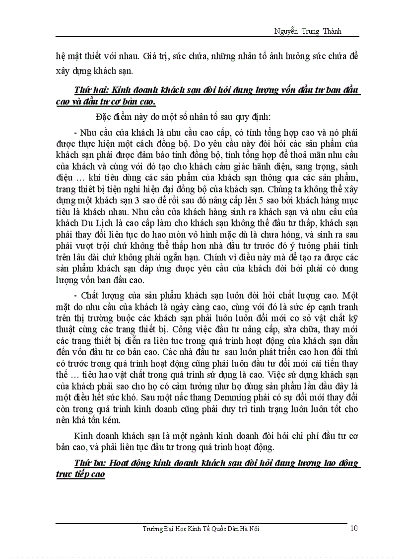 image for page Hoàn thiện công tác quản lý và sử dụng nhân lực tại khách sạn Dân Chủ