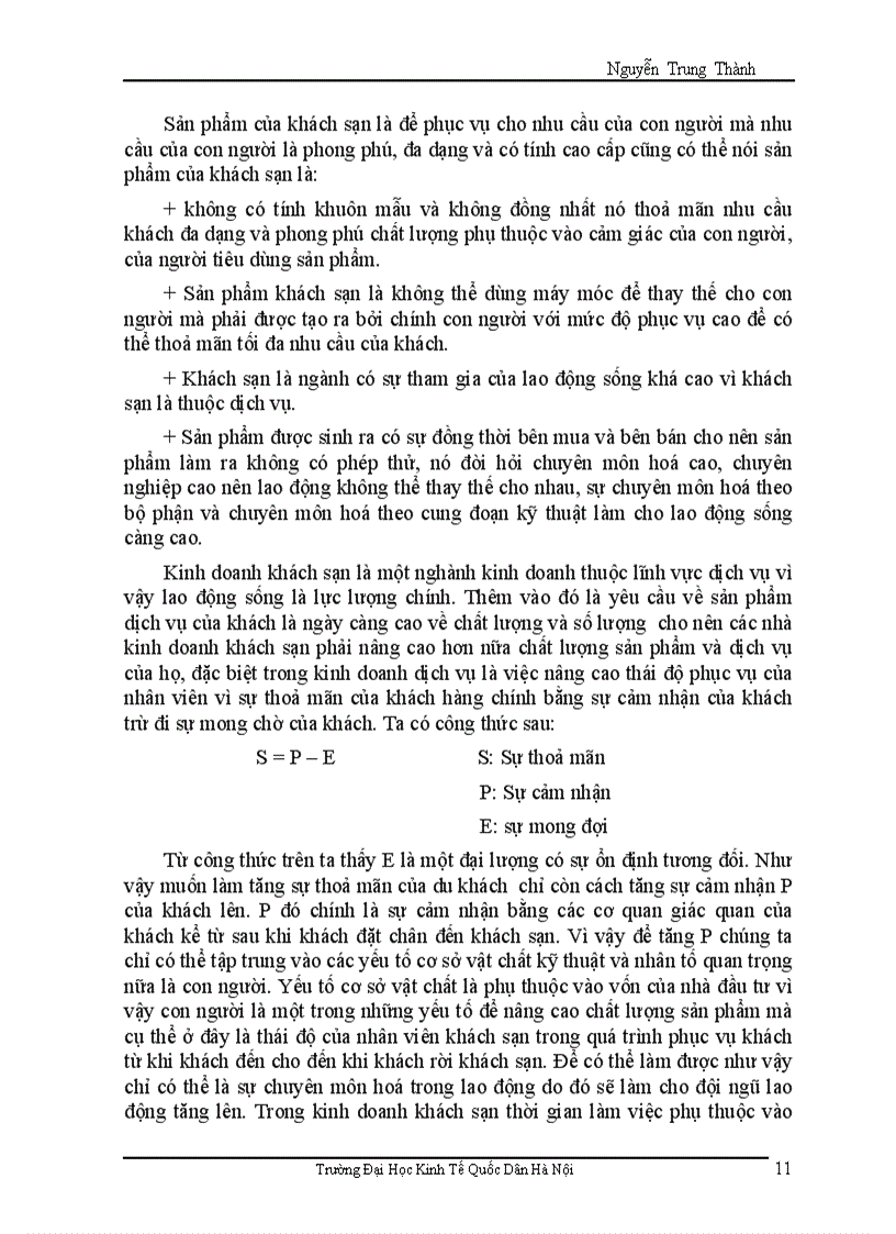image for page Hoàn thiện công tác quản lý và sử dụng nhân lực tại khách sạn Dân Chủ