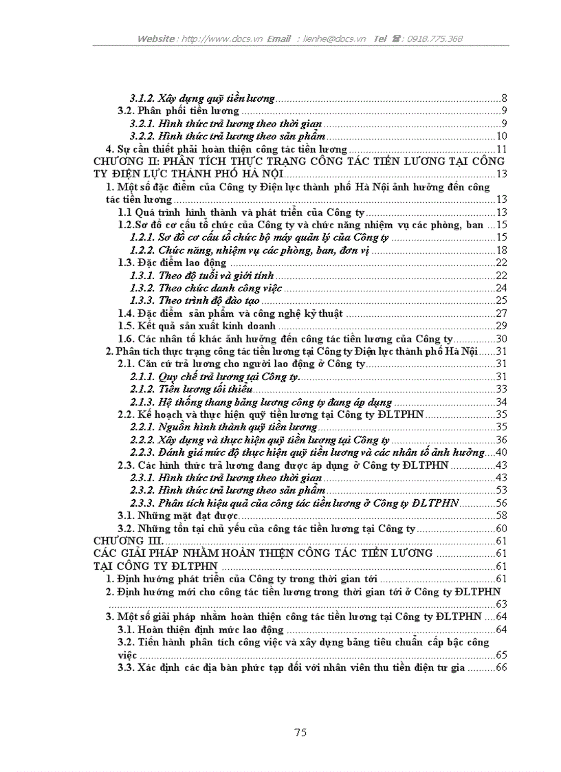 image for page Hoàn thiện công tác tiền lương tại Công ty Điện lực Thành phố Hà Nội