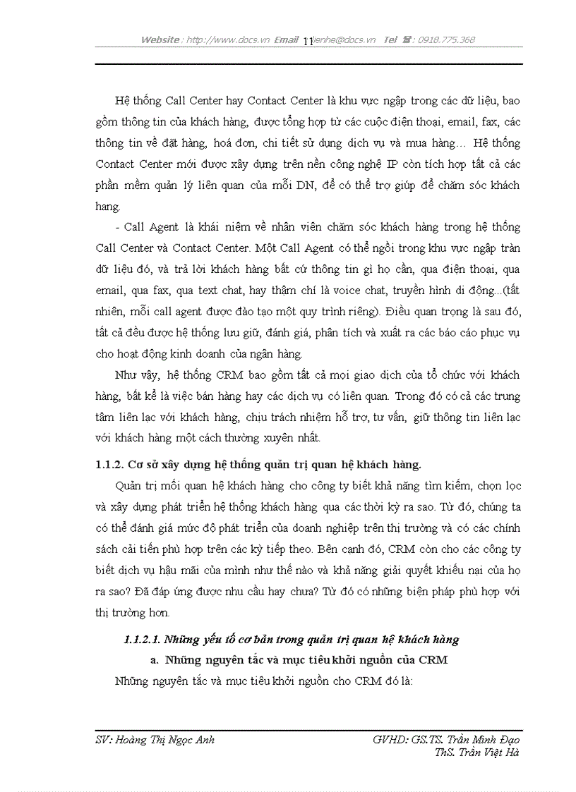 image for page Phát triển hệ thống quản lý quan hệ khách hàng CRM tại ngân hàng TMCP Kỹ thương Việt Nam Techcombank