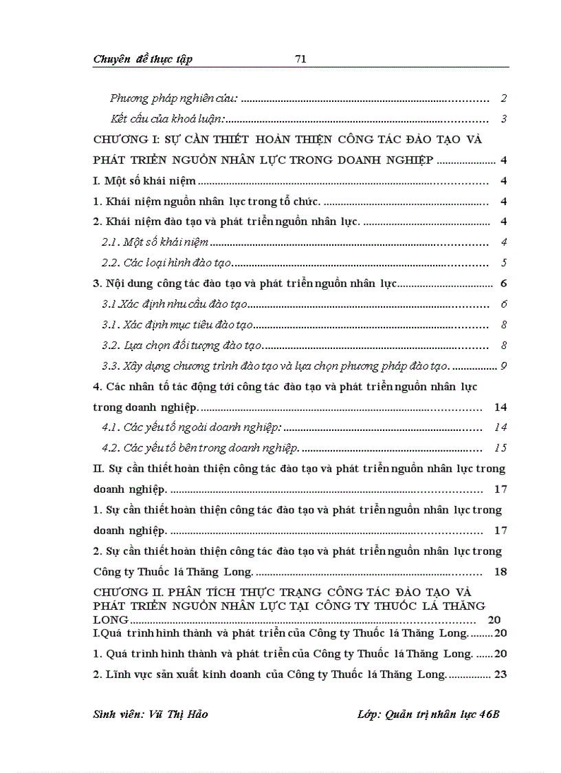 image for page Một số giải pháp nhằm hoàn thiện công tác đào tạo và phát triển nguồn nhân lực tại Công ty Thuốc lá Thăng long