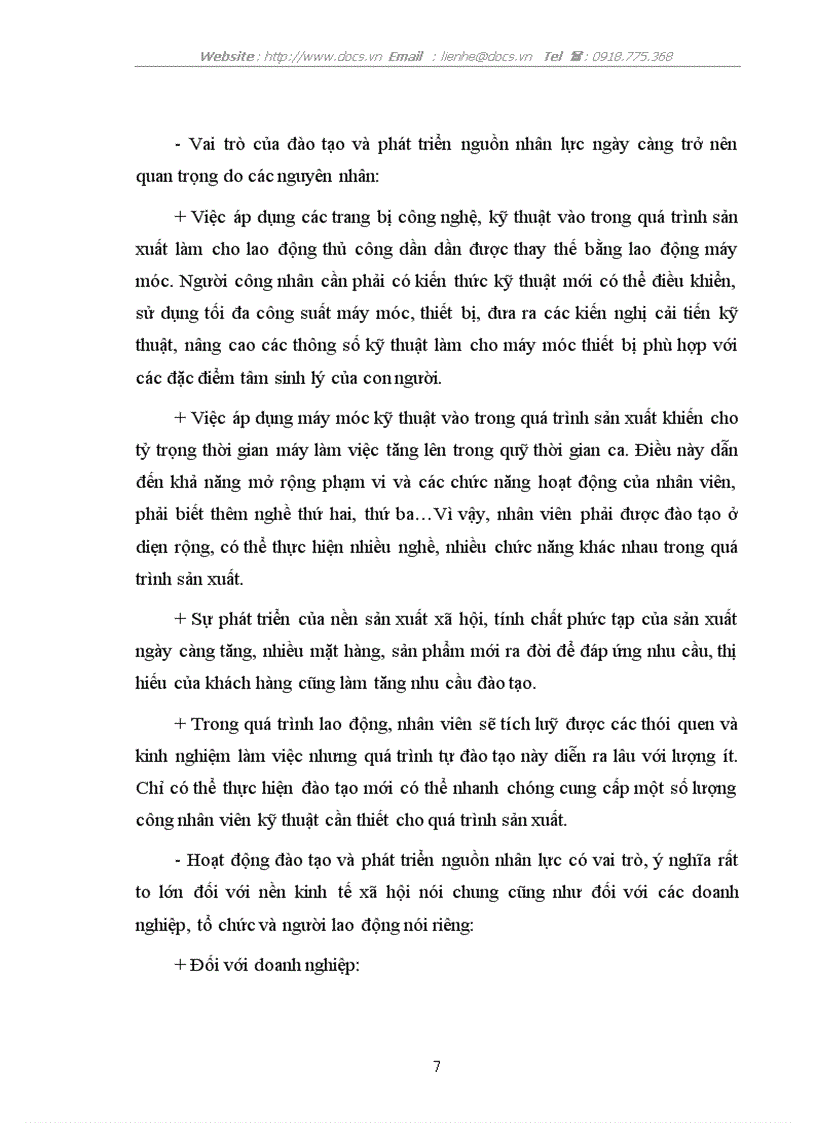 image for page Hoàn thiện công tác đào tạo và phát triển nguồn nhân lực tại Công ty CP đầu tư và xây dựng số 4