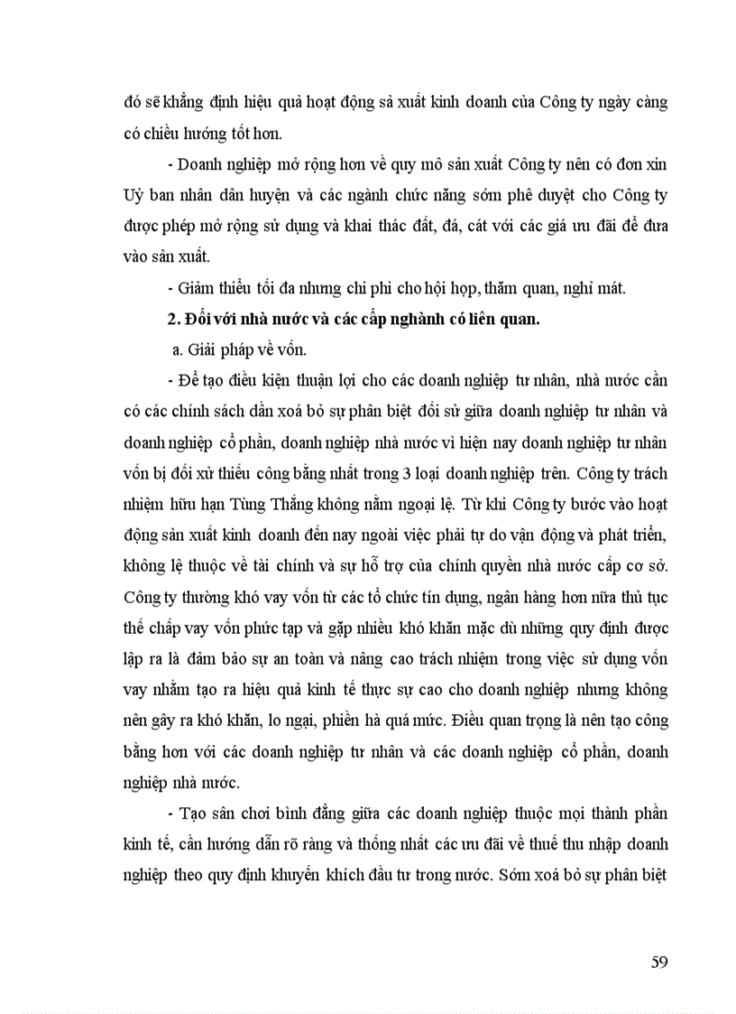 image for page Một số giải pháp nhằm góp phần nâng cao hiệu quả hoạt động sản xuất kinh doanh của Công ty trách nhiệm hữu hạn Tùng Thắng