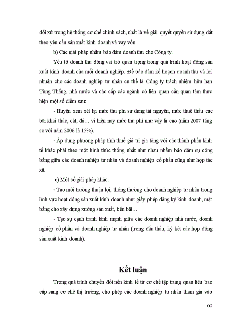 image for page Một số giải pháp nhằm góp phần nâng cao hiệu quả hoạt động sản xuất kinh doanh của Công ty trách nhiệm hữu hạn Tùng Thắng