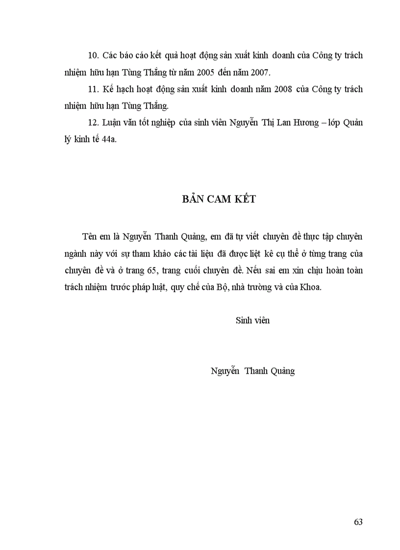 image for page Một số giải pháp nhằm góp phần nâng cao hiệu quả hoạt động sản xuất kinh doanh của Công ty trách nhiệm hữu hạn Tùng Thắng