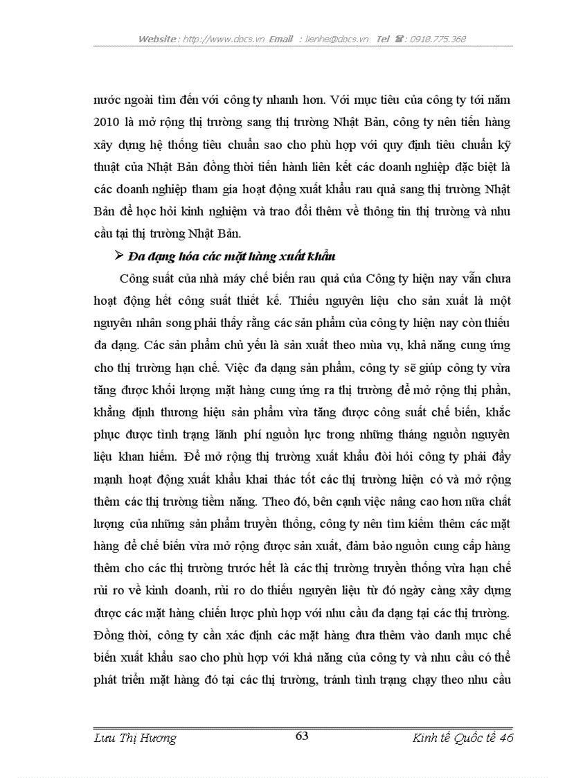 image for page Mở rộng thị trường xuất khẩu rau quả tại Công ty Cổ phần Cung ứng dịch vụ Hàng không