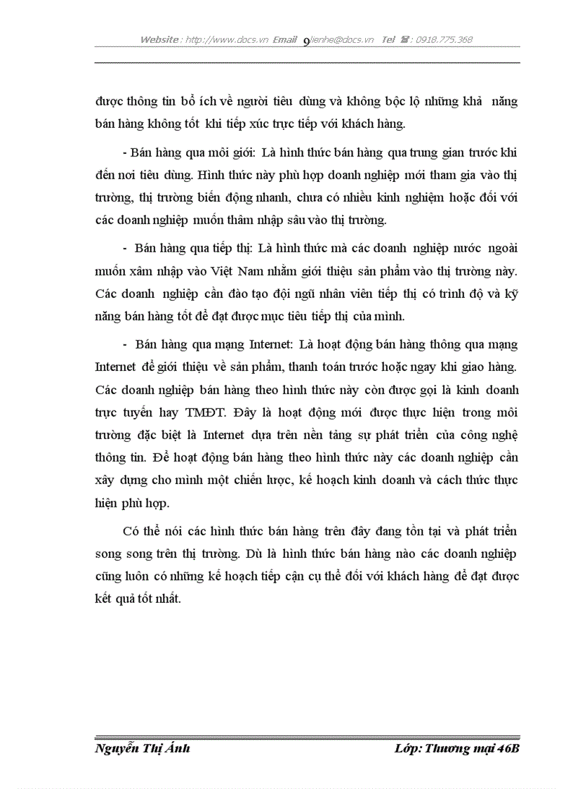 image for page Hoạt động bán hàng của công ty cổ phần đầu tư phát triển công nghệ thời đại mới Thực trạng và giái pháp