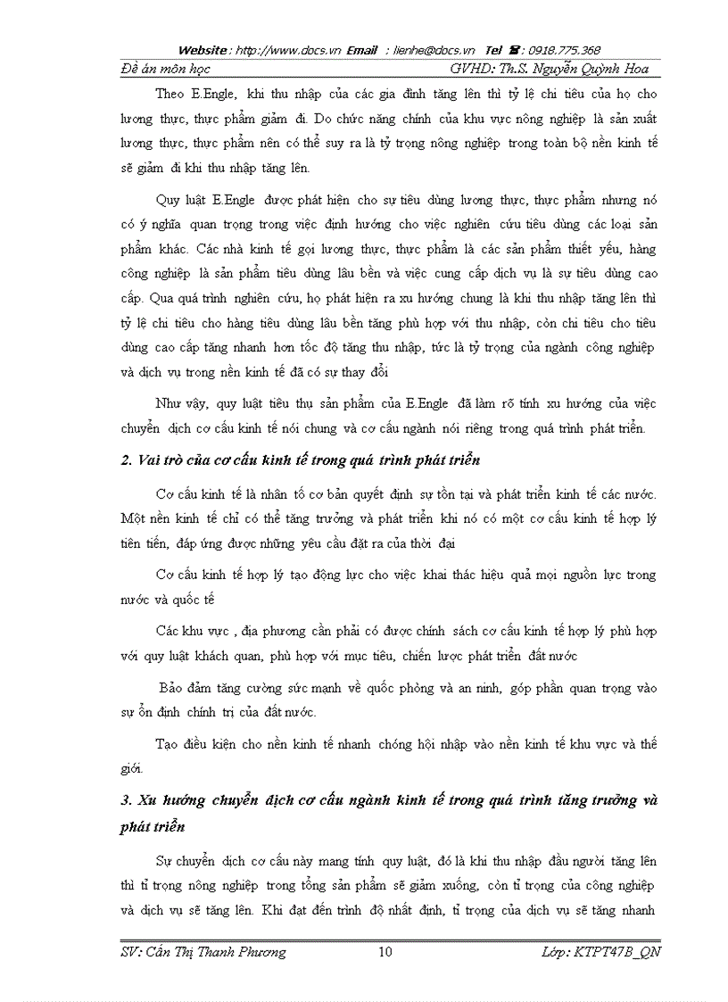 image for page Mối quan hệ giữa tăng trưởng với chuyển dịch cơ cấu ngành kinh tế Liên hệ ở Việt Nam trong giai đoạn từ 1996 đến nay