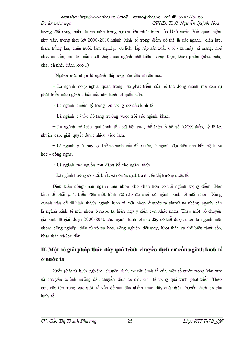 image for page Mối quan hệ giữa tăng trưởng với chuyển dịch cơ cấu ngành kinh tế Liên hệ ở Việt Nam trong giai đoạn từ 1996 đến nay