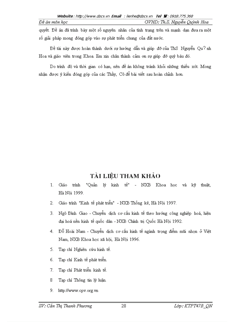 image for page Mối quan hệ giữa tăng trưởng với chuyển dịch cơ cấu ngành kinh tế Liên hệ ở Việt Nam trong giai đoạn từ 1996 đến nay