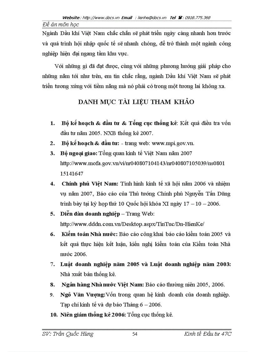 image for page Vấn đề huy động vốn đầu tư vào ngành Dầu khí Việt Nam