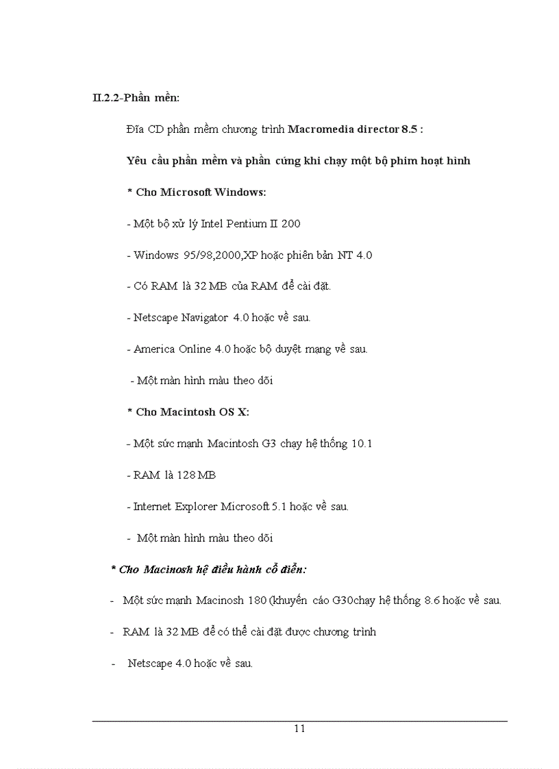 image for page Nghiên cứu Macromedia dirictor 8 5 và xây dựng một số ứng dụng hỗ trợ việc dạy và học ở bậc mầm non