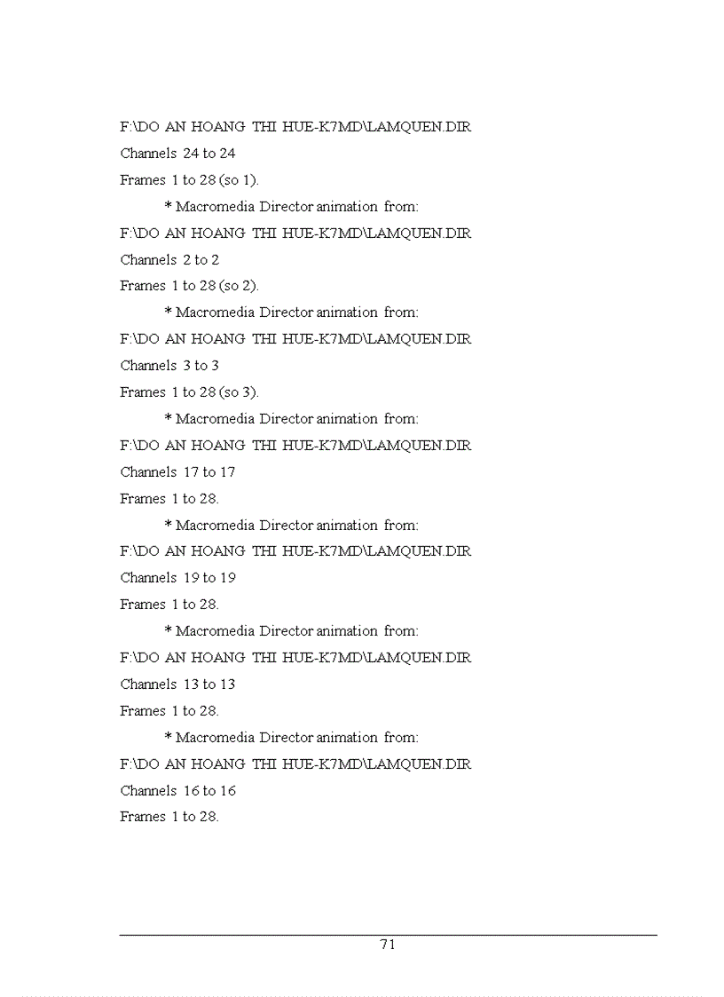 image for page Nghiên cứu Macromedia dirictor 8 5 và xây dựng một số ứng dụng hỗ trợ việc dạy và học ở bậc mầm non