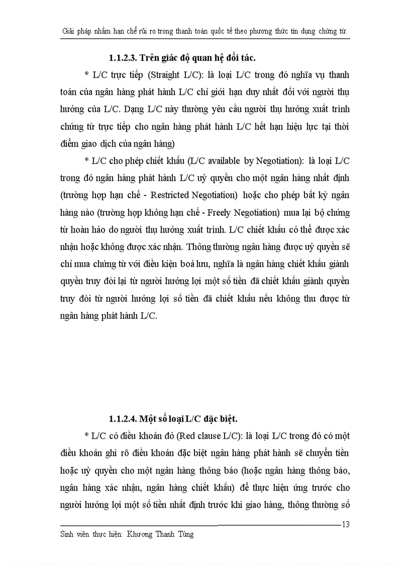 image for page Giải pháp nhằm hạn chế rủi ro trong thanh toán quốc tế theo phương thức tín dụng chứng từ tại ngân hàng thương mại cổ phần xuất nhập khẩu Việt Nam