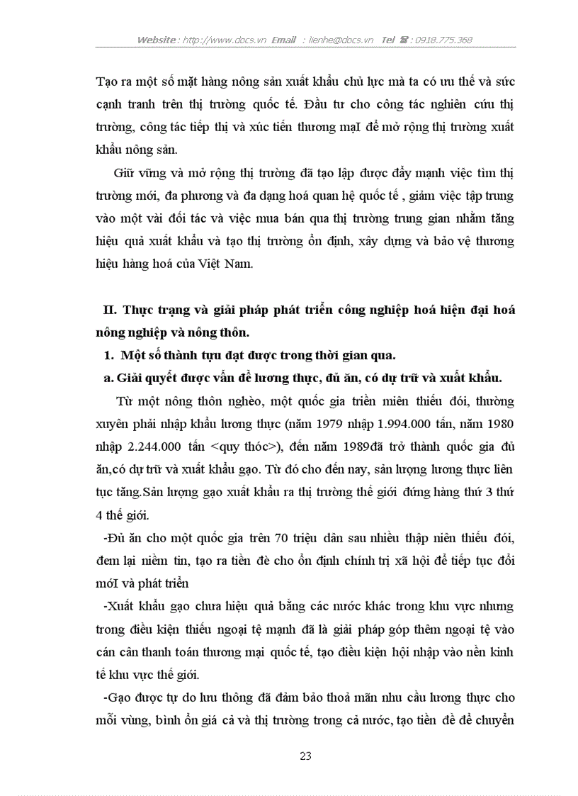 image for page Quá trình công nghiệp hoá hiện đại hoá nông nghiệp và nông thôn ở nước ta