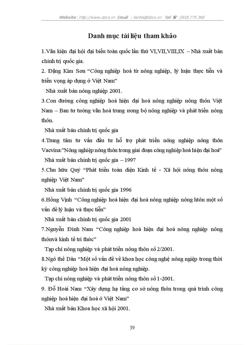 image for page Quá trình công nghiệp hoá hiện đại hoá nông nghiệp và nông thôn ở nước ta