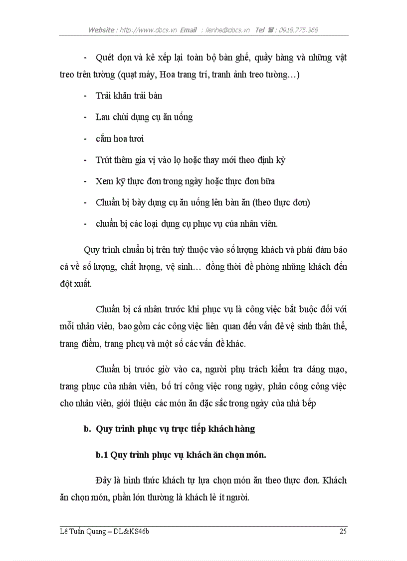 image for page Giải pháp nâng cao chất lượng dịch vụ trong kinh doanh nhà hàng tại khách sạn Quốc tế ASEAN