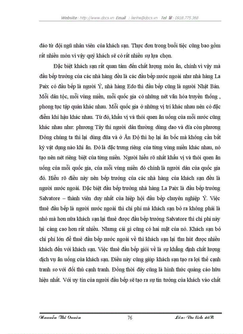 image for page Những giải pháp giúp phát triển kinh doanh ăn uống tại khách sạn Daewoo