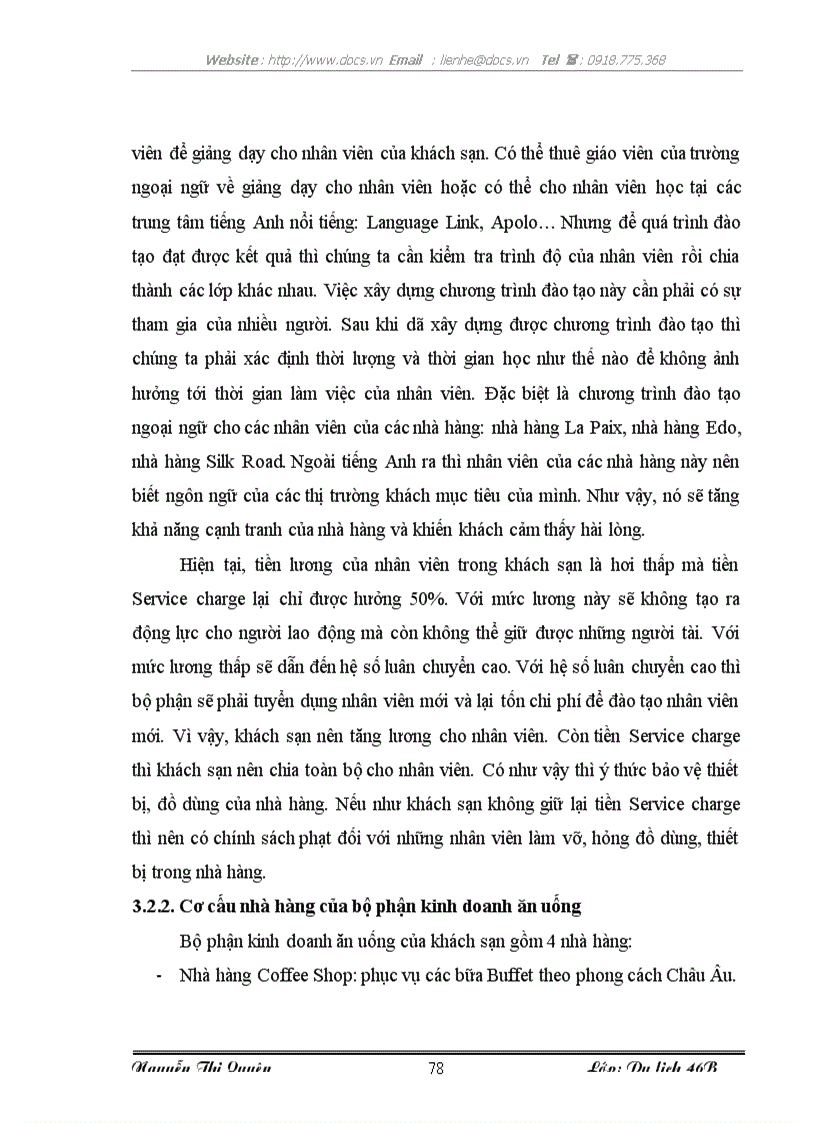 image for page Những giải pháp giúp phát triển kinh doanh ăn uống tại khách sạn Daewoo