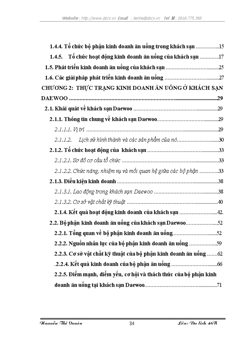 image for page Những giải pháp giúp phát triển kinh doanh ăn uống tại khách sạn Daewoo