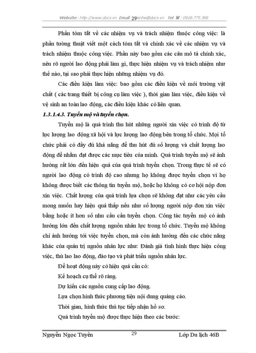 image for page Hoàn thiện công tác quản trị nhân lực trong nhà hàng khách sạn Bảo Sơn