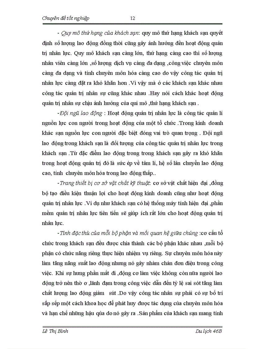 image for page Công tác tạo dựng và duy trì nguồn nhân lực của khách sạn hồng ngọc