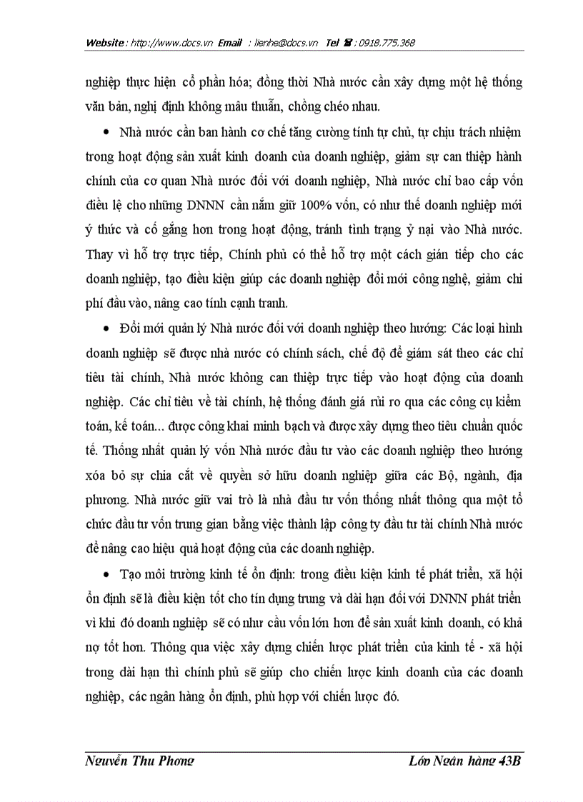 image for page Giải pháp nâng cao chất lượng tín dụng trung và dài hạn đối với Doanh nghiệp Nhà nước tại Sở giao dịch Ngân hàng đầu tư và phát triển Việt Nam