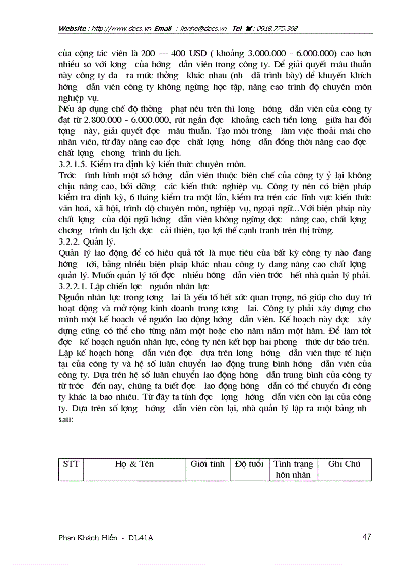 image for page Hoàn thiện công tác tổ chức và quản lý lao động hướng dẫn nhằm nâng cao chất lượng chương trình du lịch tại công ty du lịch dịch vụ Hà nội