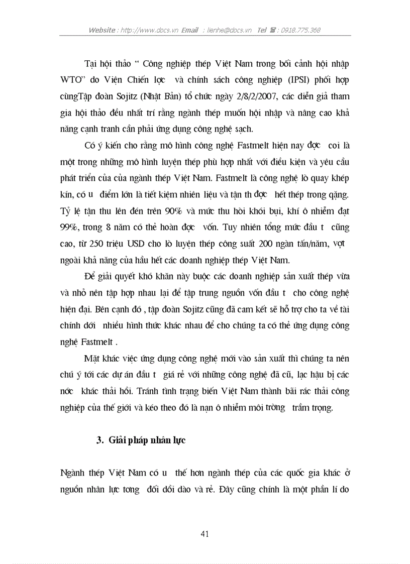 image for page Tác động của việc ra nhập tổ chức thương mại thế giới WTO tới ngành thép Việt Nam