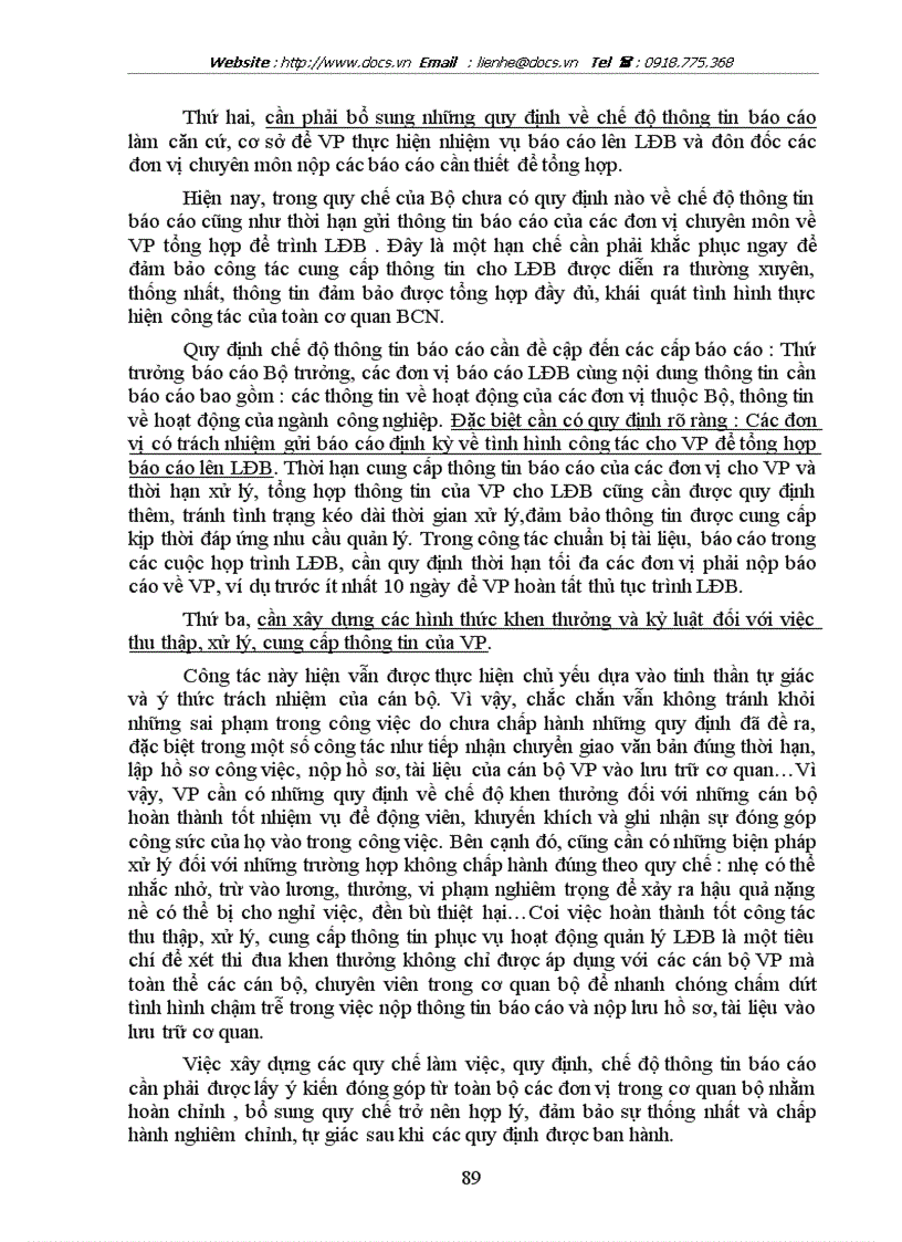 image for page Công tác thu thập xử lý cung cấp thông tin của vp bcn phục vụ hoạt động quản lý của lđb