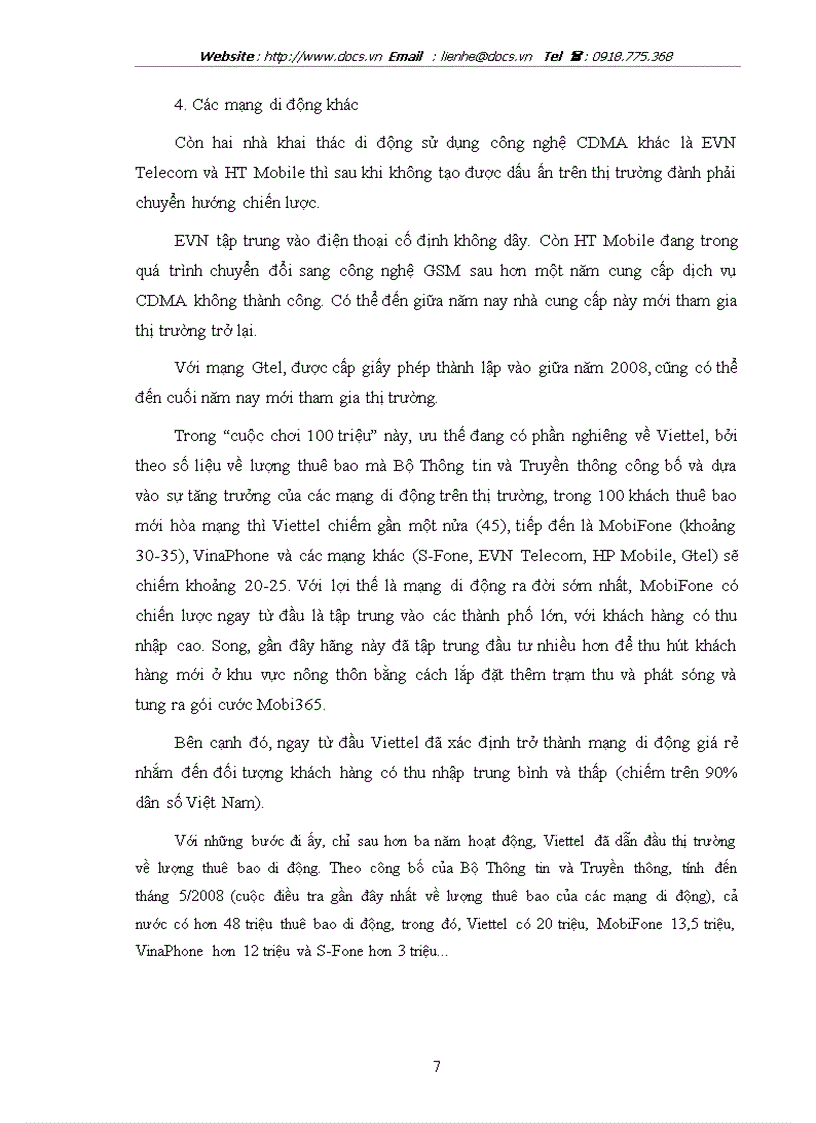 image for page Giới thiệu chung về công ty viễn thông Viettel